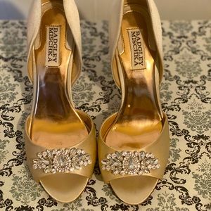 Badgley Mishka wedding shoes